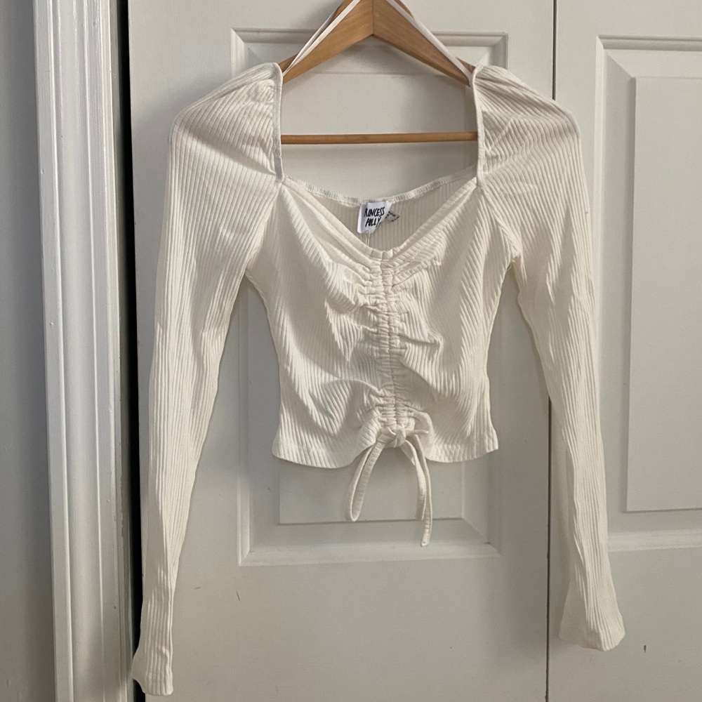 Princess Polly Ashlie Crop Long Sleeve